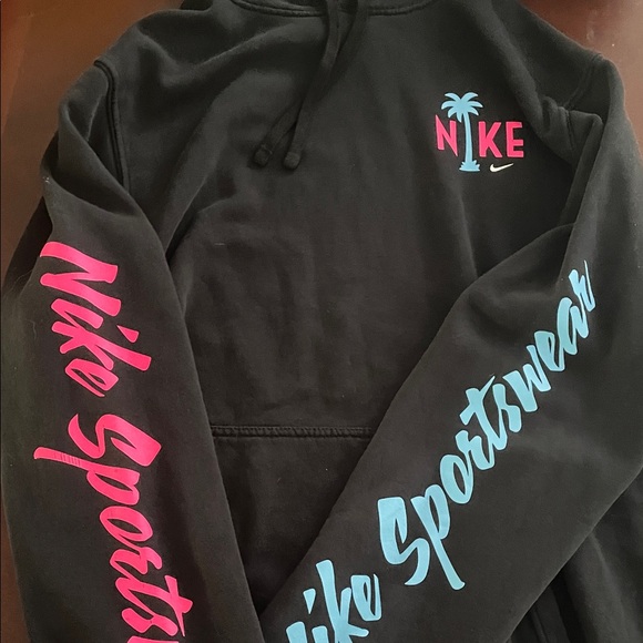 Nike Black Miami Edition Hoodie- Large - Picture 1 of 2